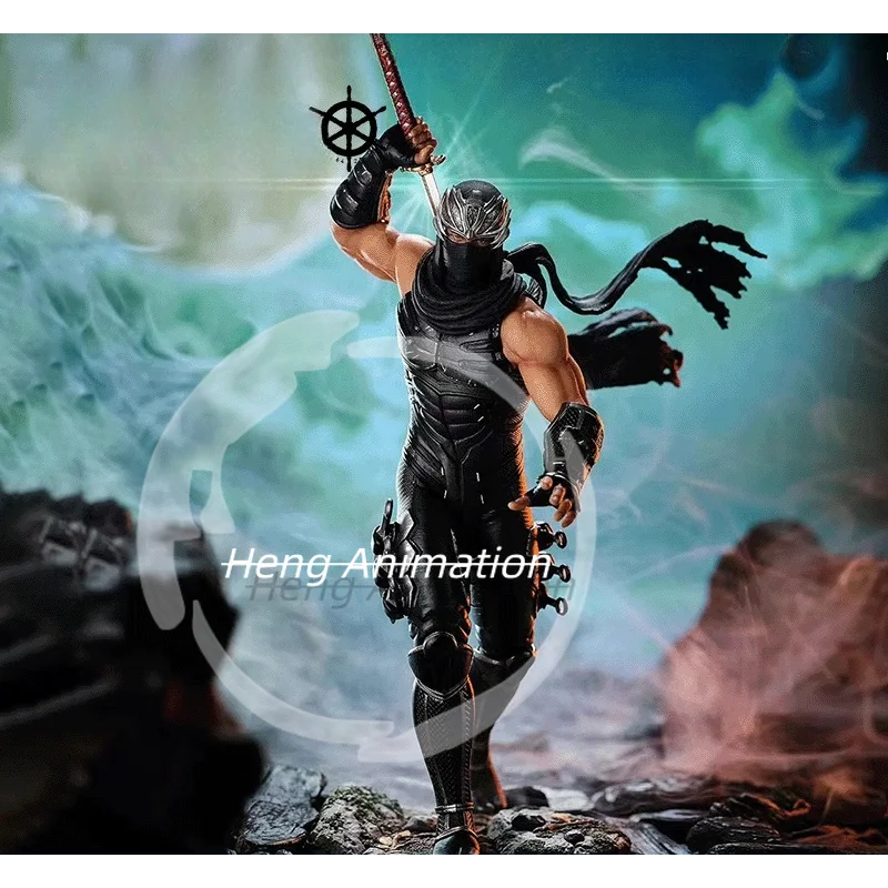 Figura em estoque Ryu Hayabusa em escala 1/7, brinquedo moderno, estátua, figura de ação, ornamento