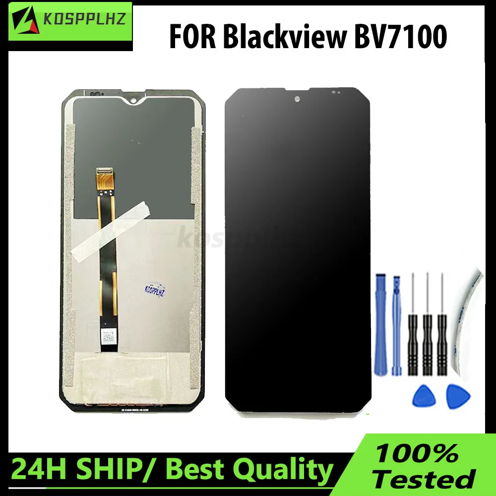 6.58 Inch 2400x1080 New Replacement For Blackview BV7100 Bv 7100 Touch Screen + LCD Display Digitizer Assembly +tools