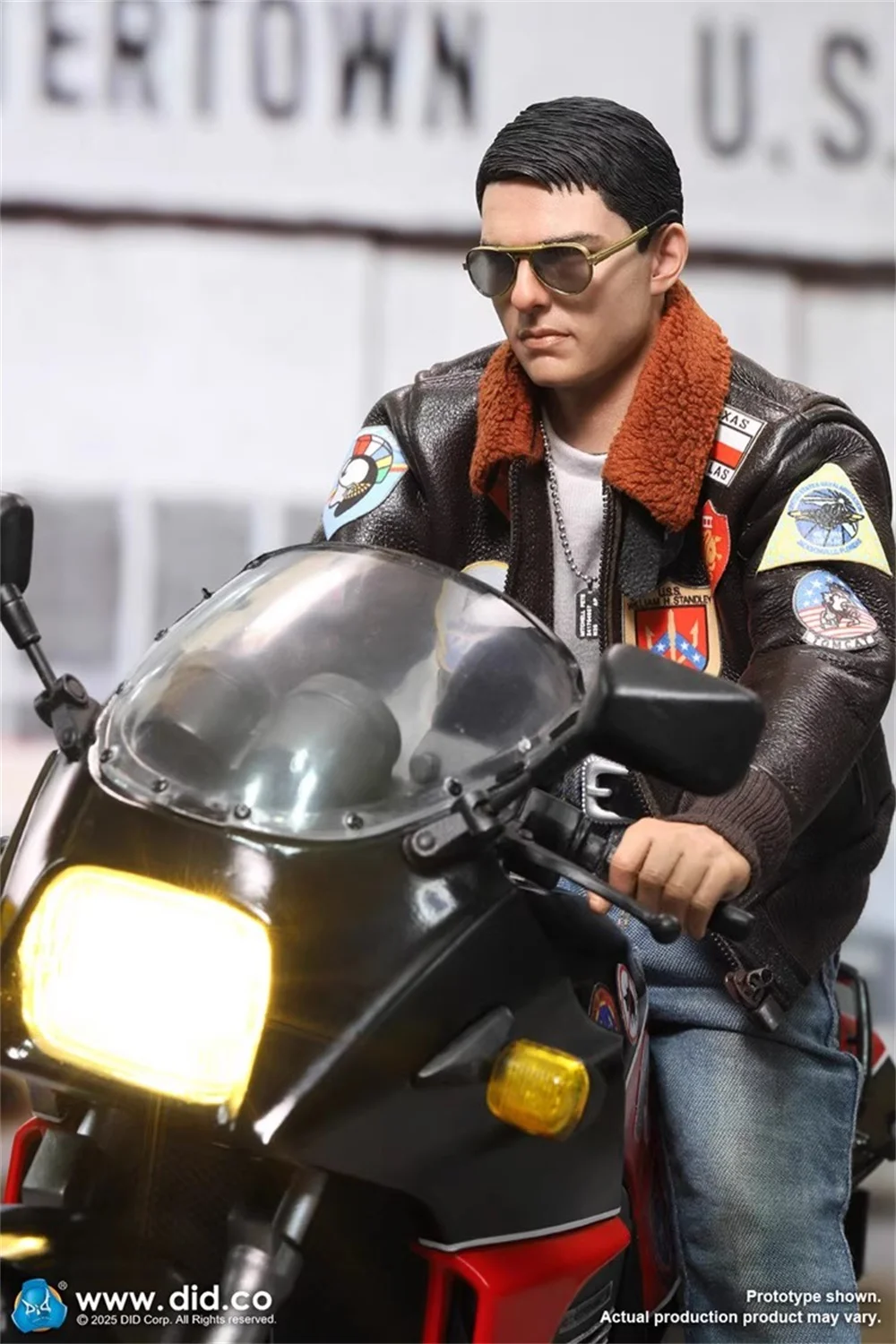 DID MA80181 1/6 Tom Cruise US Pilot figurka klasyczny film przystojny mężczyzna 12 "pełny zestaw kolekcja modeli żołnierzy