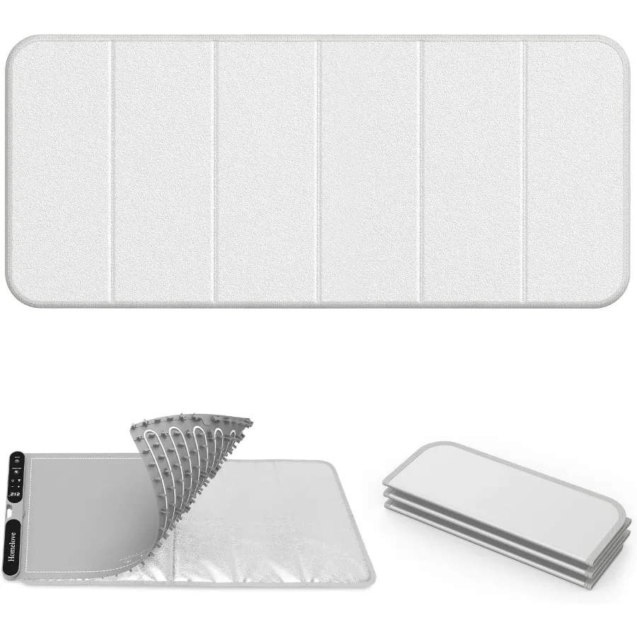 

Термостойкий коврик для столешницы — складная защитная накладка для кухонной стойки 35,4x15,3 дюйма, для согревающих ковриков для пищевых продуктов, Air Frye