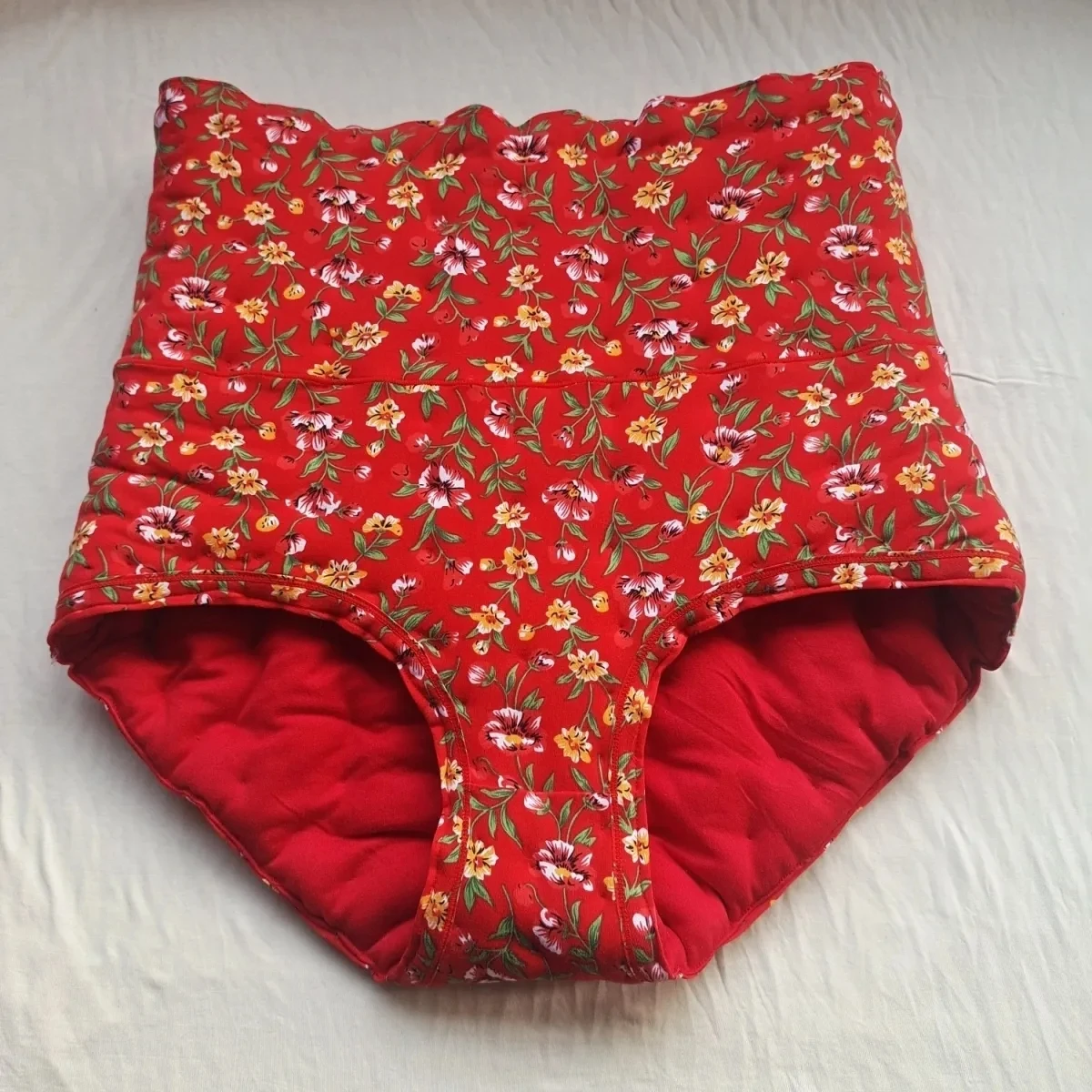 

Couple Cotton Soft thickened warmth Briefs Floral ABDL Comfortable Puffy Panties Fetish Handmade Shorts BF Dance Club Party