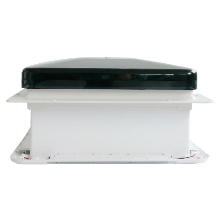 Custom Size RV Roof Vent Fan 12V Waterproof Electric Motorhome Exhaust Ventilation with Cover for Camper Van