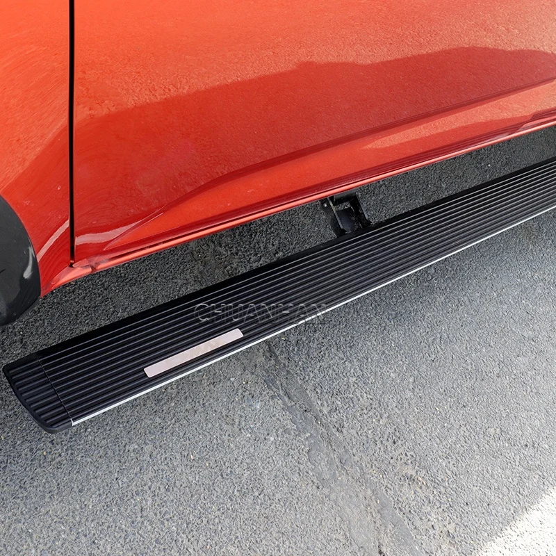 

Electric Running Boards Aluminium Folding Side Steps for Toy ota Hilux Vigo Revo Rocco Compatible Land Cruiser Tacoma Tundra