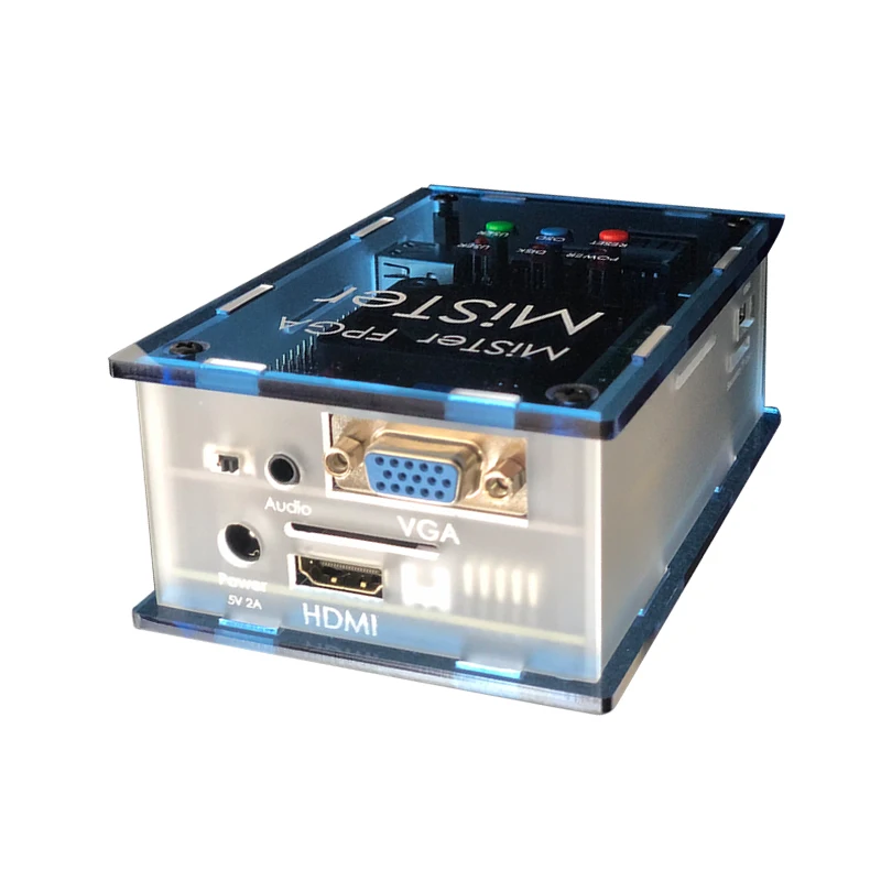 

QMTECH MiSTer FPGA VGA I2S digital Audio IO Board 6 USB Hub SD RAM VGA - RGBS SNAC Port RTC Clock Retro Video Game Console