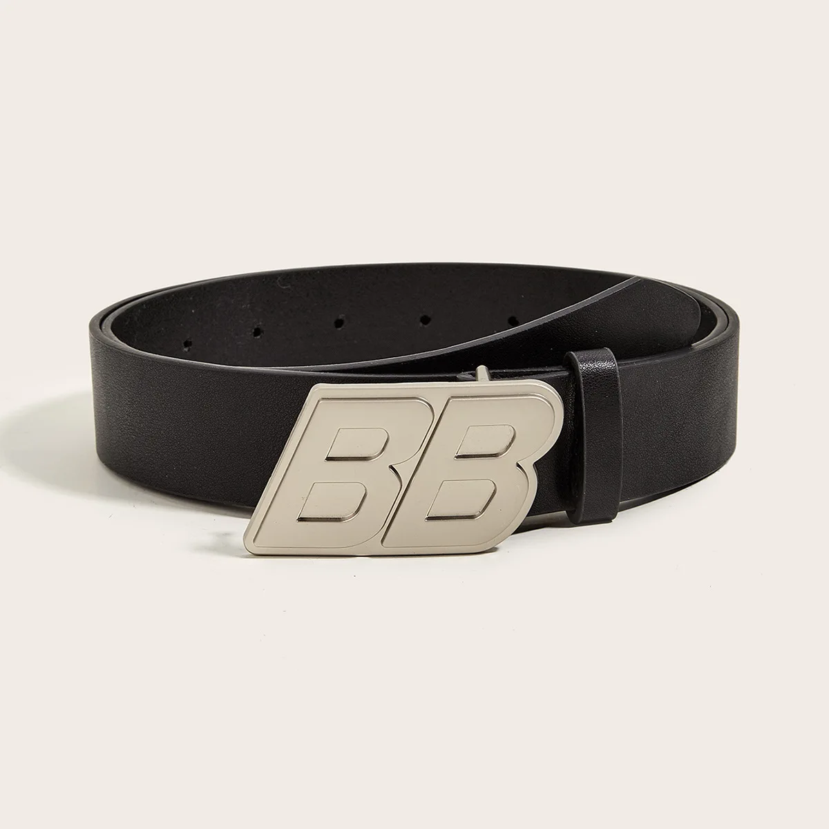 

New Trend Belt Personalized Youth Belt Punk Style Snap Pants Belt Belt for Women Leather Belt Women