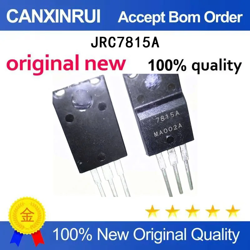 (5-100 Pieces)JRC7815A+15V three terminal voltage regulator TO220F 7815A