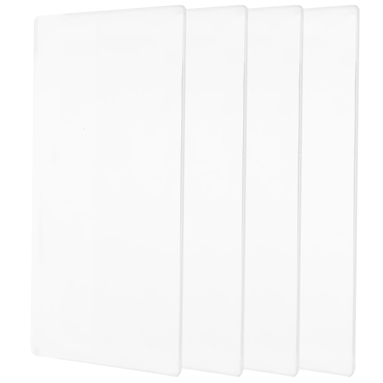 

4pcs Flowing Sand Stand Material Acrylic Diy Decorations Bright Easy Cut Tabletop Picture Display Holder Craft Making Supplies