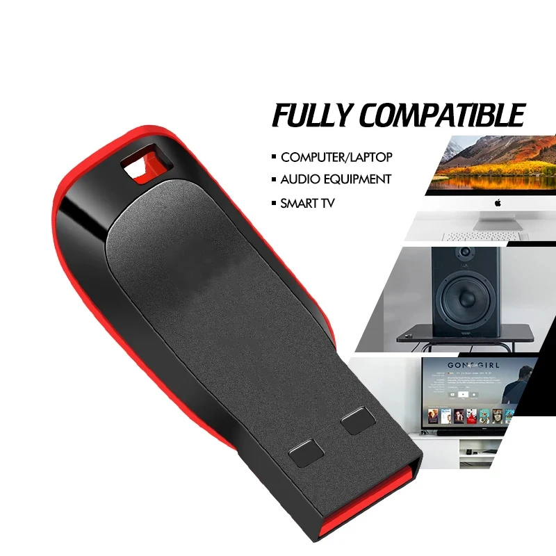 USB 플래시 드라이브 2.0 8GB 16GB 32GB 64GB 100GB 128GB 메탈 펜드라이브 스틱 펜 고속