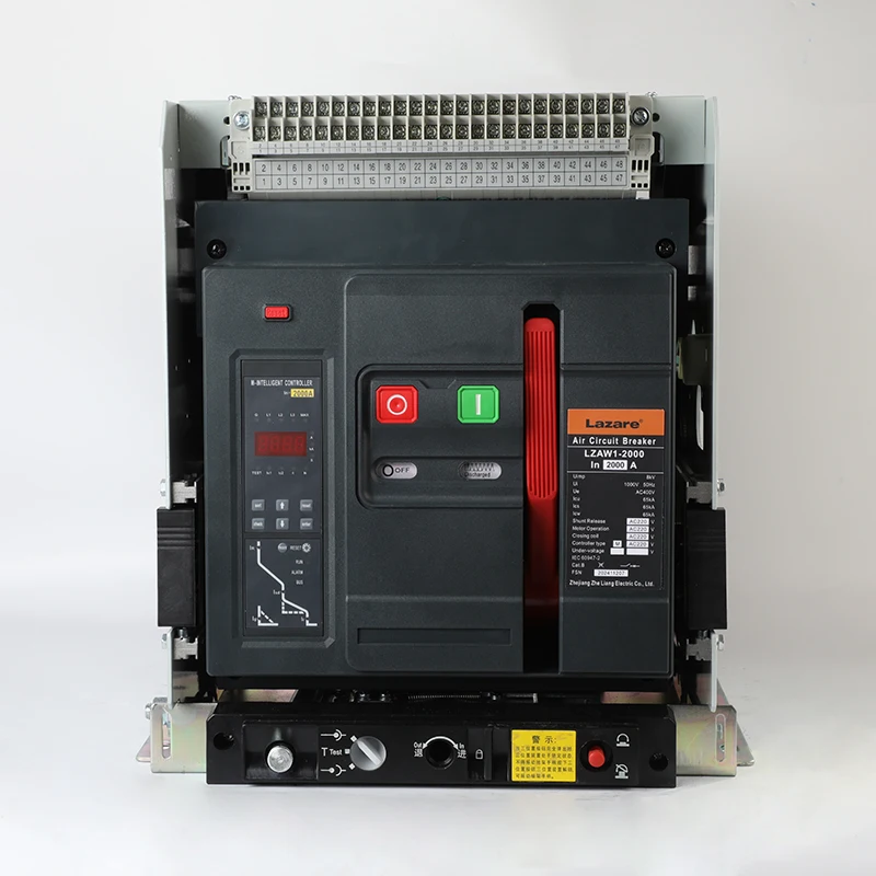 

W1-2000 ACB Air Circuit Breaker Distribution Switch Low Voltage Drawer Type For High Efficiency Systems