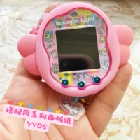 New Kawaii Tamagotchi Acrylic Dust Plug Angel Devil Type-c Tamagotchi Uni Switch Pendant Pendant Birthday Gift 4u Pix Meets