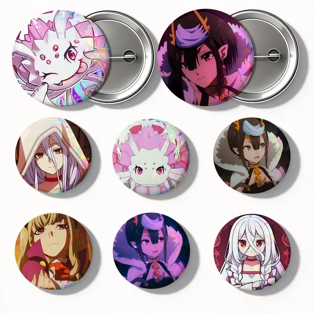 Anime So Im A Spider So What Round Badges Can Be Used To Decorate Clothes And Backpack Pins