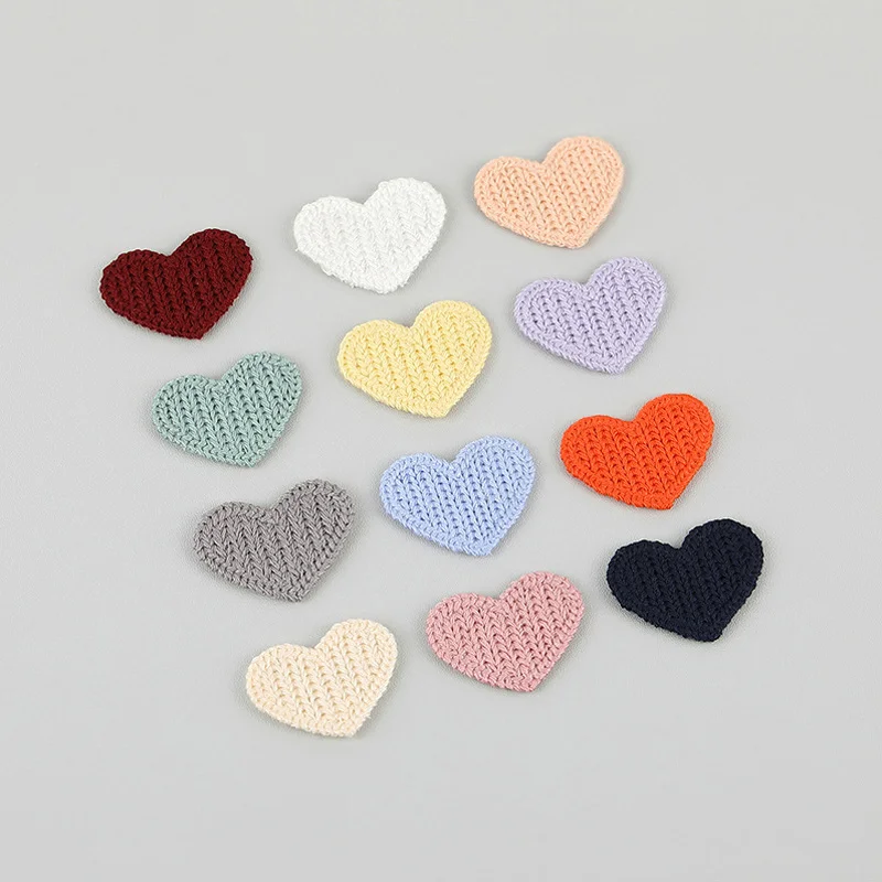 Love DIY Heart Embroidered Fabric Stickers Accessories Earrings Bags Shoes Decorations Patches Clothing Accessories