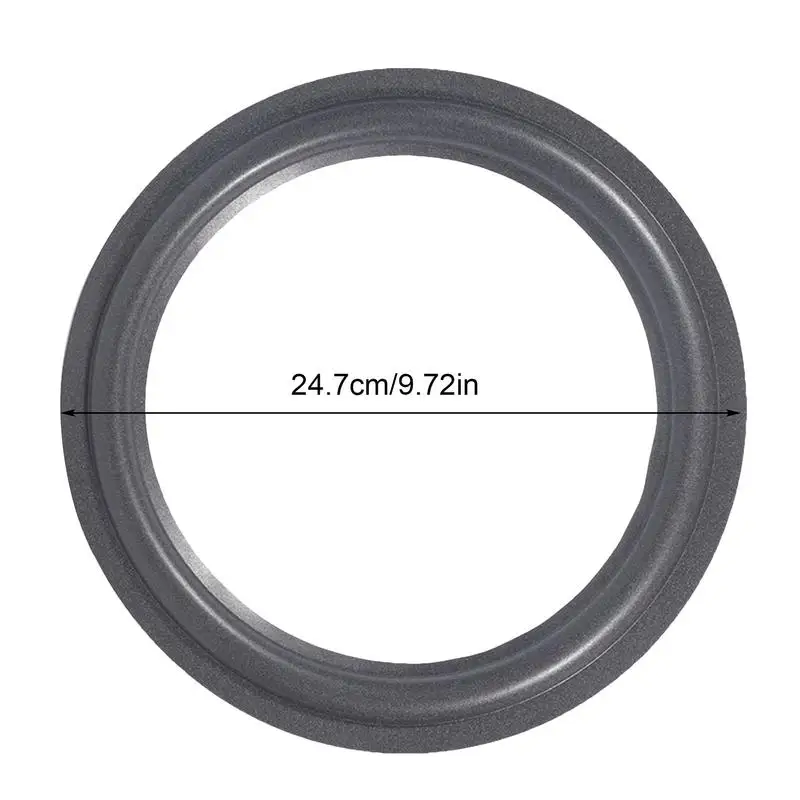 Speaker Foam Edge Surround Rings Elastic Speaker Edge Rubber Rings Folding Ring Stretchy Edge Replacement Kit Woofer Edge For
