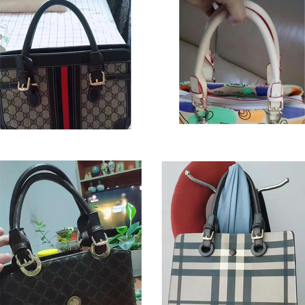Leather Handbag Strap Adjustable Replacement Handles for Women Tote Bag Straps Crossbody DIY Making Bags Accessories 42-45cm