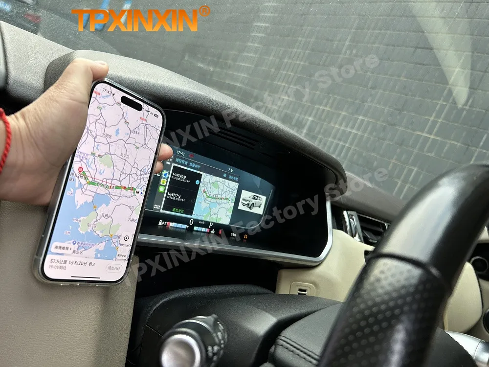 Digital Dashboard Panel Virtual Instrument Cluster Android For Land Rover Range Rover Vogue L405 Sport L494 Center Speedometer