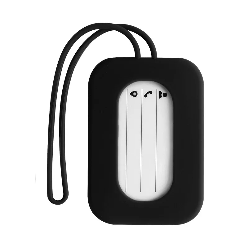 

Silicone Luggage Tags Candy Color Name ID Holder Travel Accessories for Men Women