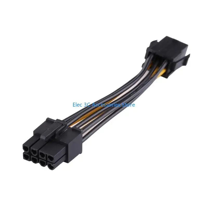 Y51A PCIe 6pin to ATX12V 8pin Adapter CPU PCIe 6Pin Female to 8Pin Male Converter