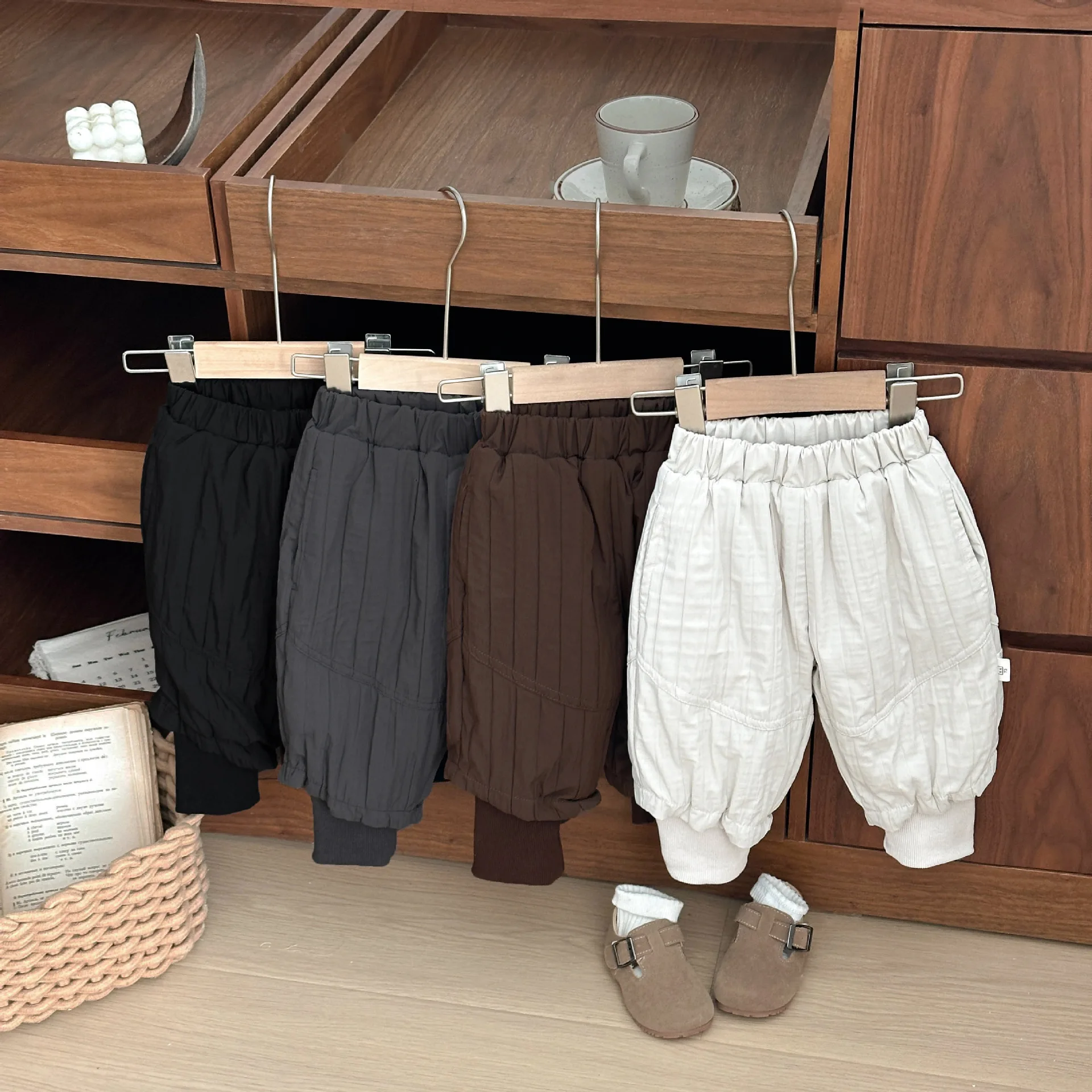 سراويل قطنية شتوية جديدة لعام 2025 للارتداء الخارجي سراويل ركض سميكة #1