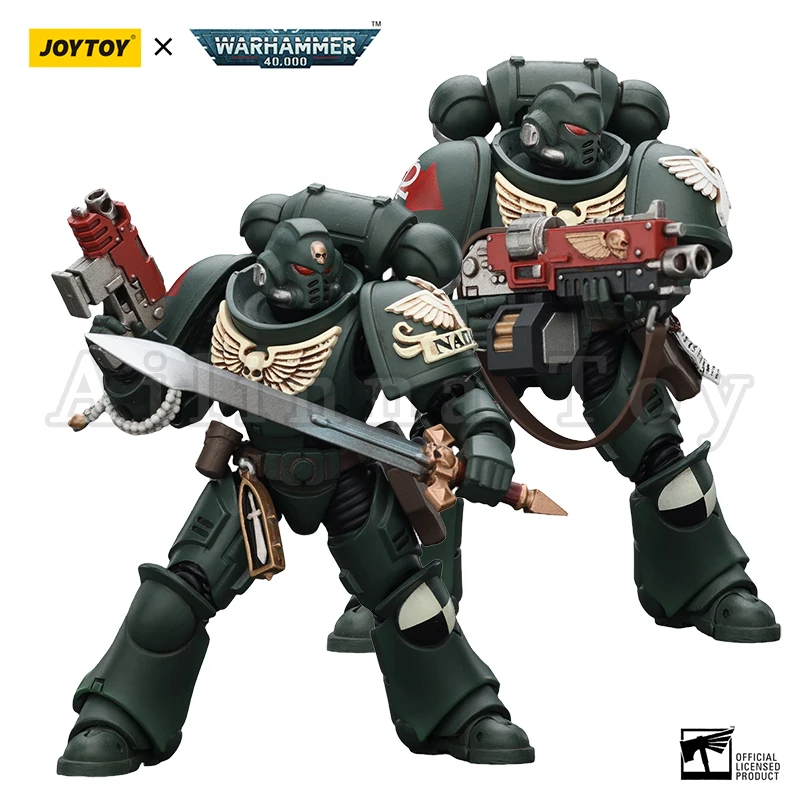 JOYTOY 1/18 figurine 40K Dark Angels intercesseurs frère Nadael réédition Version Anime modèle militaire