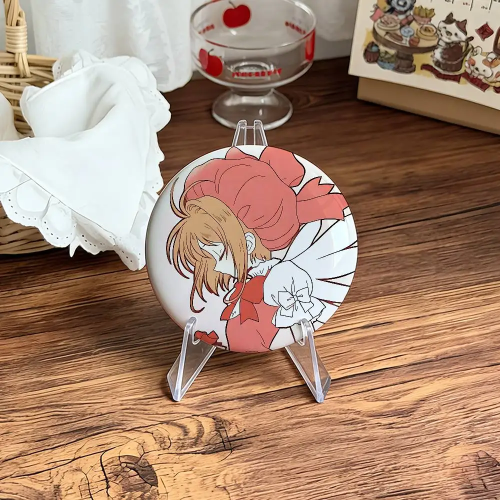 Cute Anime-Sakura CardcaptorS Badge Pins For Friend, Backpack, Clothing, Collectible Accessories, Jewelry Gift