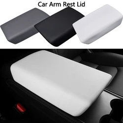 Car Armrest Box For Tesla Model 3 Y Center Console Car Armrest Cushion TPE Car Arm Rest Pad Cover Interior Replace Accessories