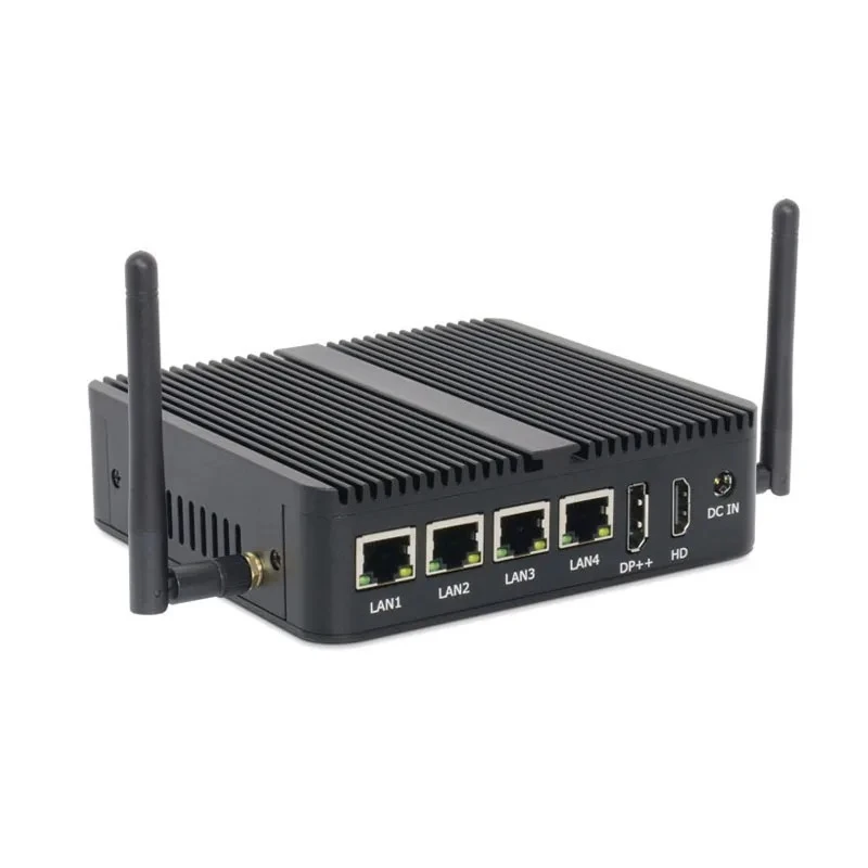 

2.5GbE LAN Firewall Router Fanless Industrial Mini Computer Embedded Computer