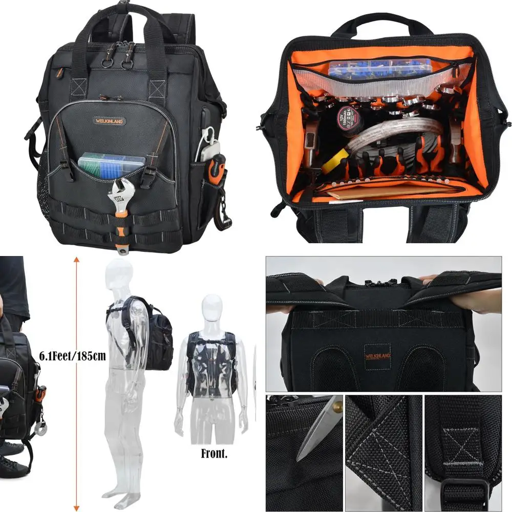 

Рюкзак электрика для инструментов и оборудования ОВКВ повышенной прочности