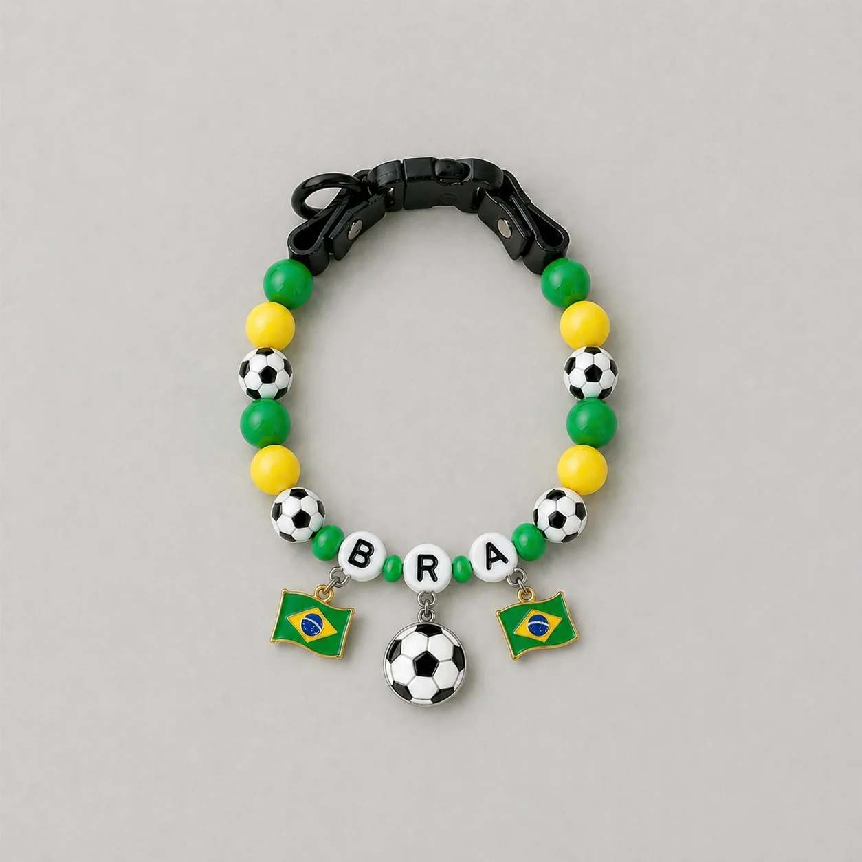 Collar de fútbol para perros y gatos con pulseras协调adas - imagen 2