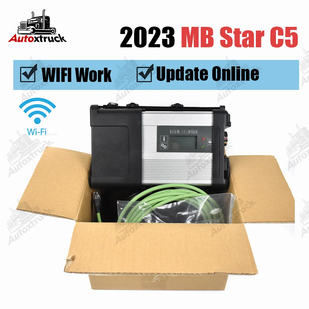 

FOR MB STAR C5 Multiplexer mb SD Connect C5 xentry DOIP Das Wis Epc Vedimo Truck Car Diagnostic Tool