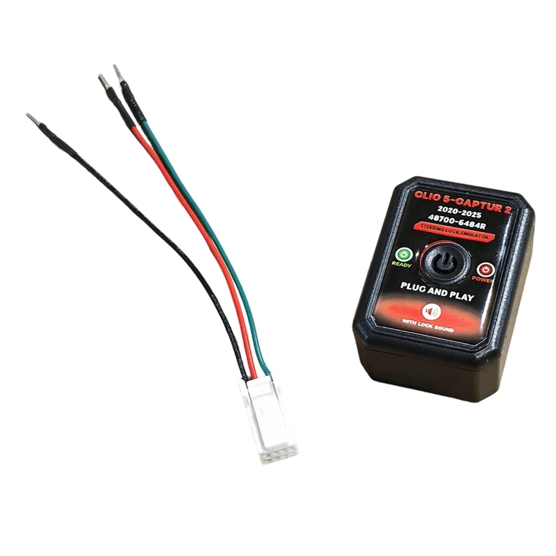 Super Sale Steering Lock Emulator Simulator for Renault Clio 5 Captur 2 2020-2025 48700-6484R
