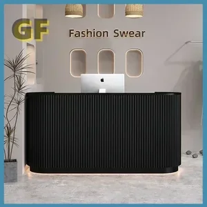 مكتب استقبال ، مكتب نقدي دائم ، عداد نقدي ، مكتب أعمال ، متجر ، إضاءة ، أثاث فاخر أفضل 8 محلات مبيعات - رقم 8