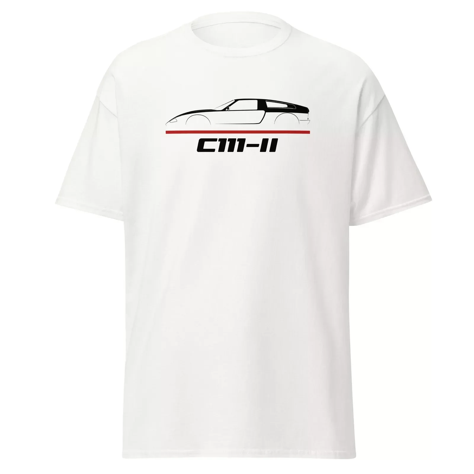 Zyxz Premium Printed T-shirt for Mercedes C111-II 1970-1971 Fans Birthday Gift Teet