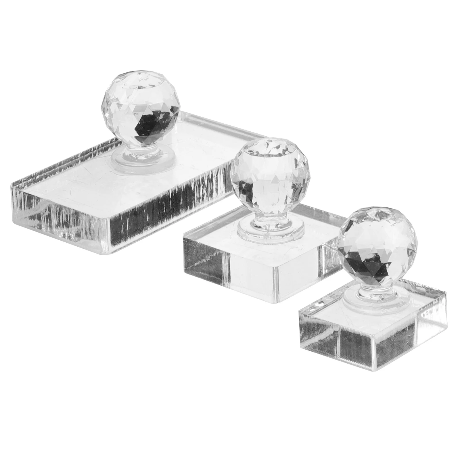 3-delige oogschaduwpers, multifunctionele make-upplaten voor blush, highlighter, reparatie, compacte doe-het-zelf-stempel