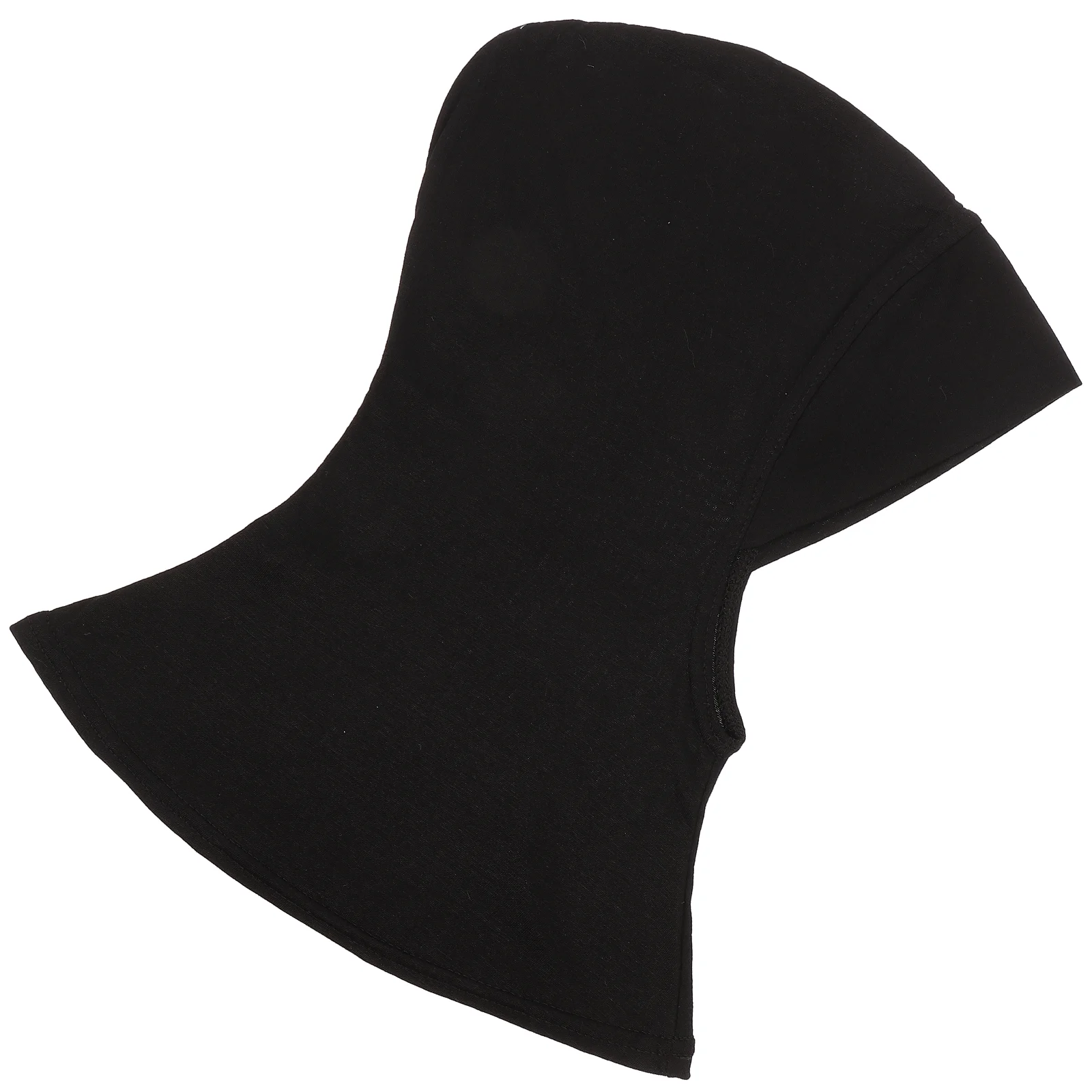 Women Adjustable Muslim Hijab Neck Cover Scarf Bonnet Inner Hijab Full Cover Bone Lady Islamic Muslim Headwear (, Black)