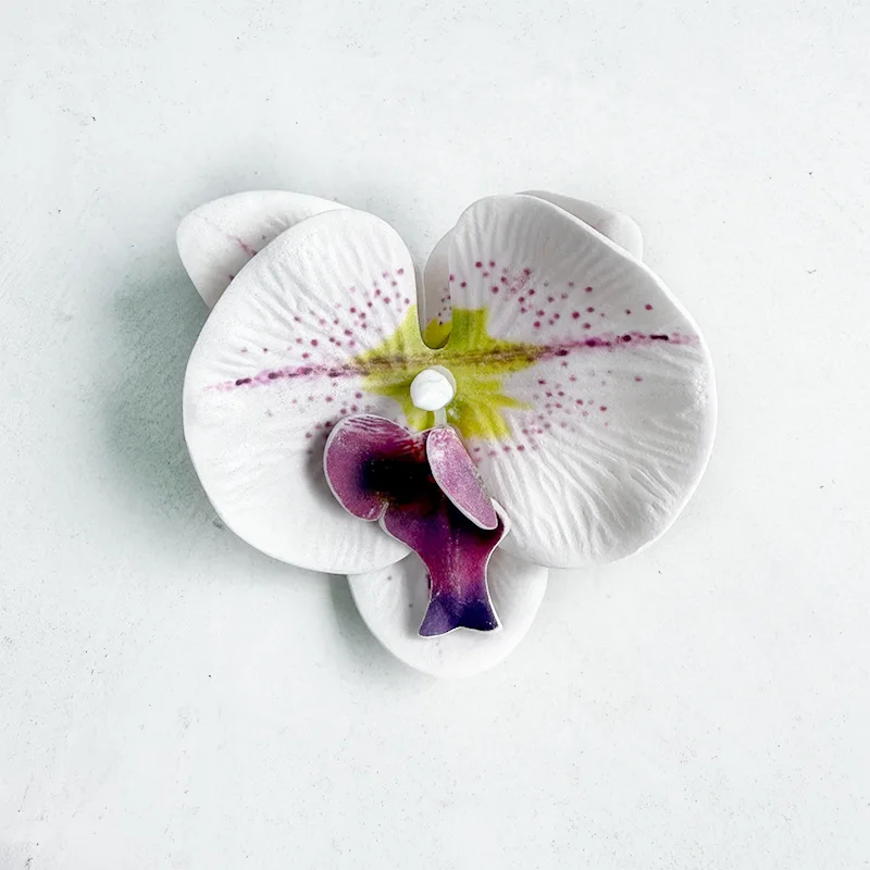 20 Stück Künstliche EVA-Phalaenopsis-Blütenköpfe DIY Geschenkbox Deko Geburtstagsfeier Hochzeit Souvenirs Blumen Deko Schmetterlingsorchideen – Detail 7