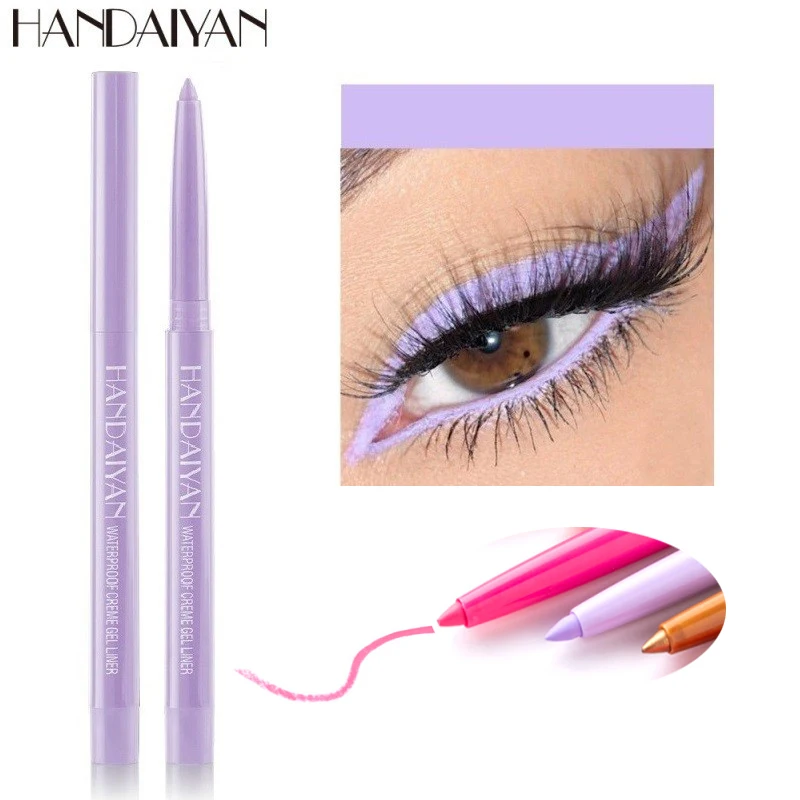 

20 Color Eyeliner Pen Long Lasting No Smudging Quick Drying Eye Liner Gel Pen Waterproof White Eyeliner Beauty Makeup Cosmetics