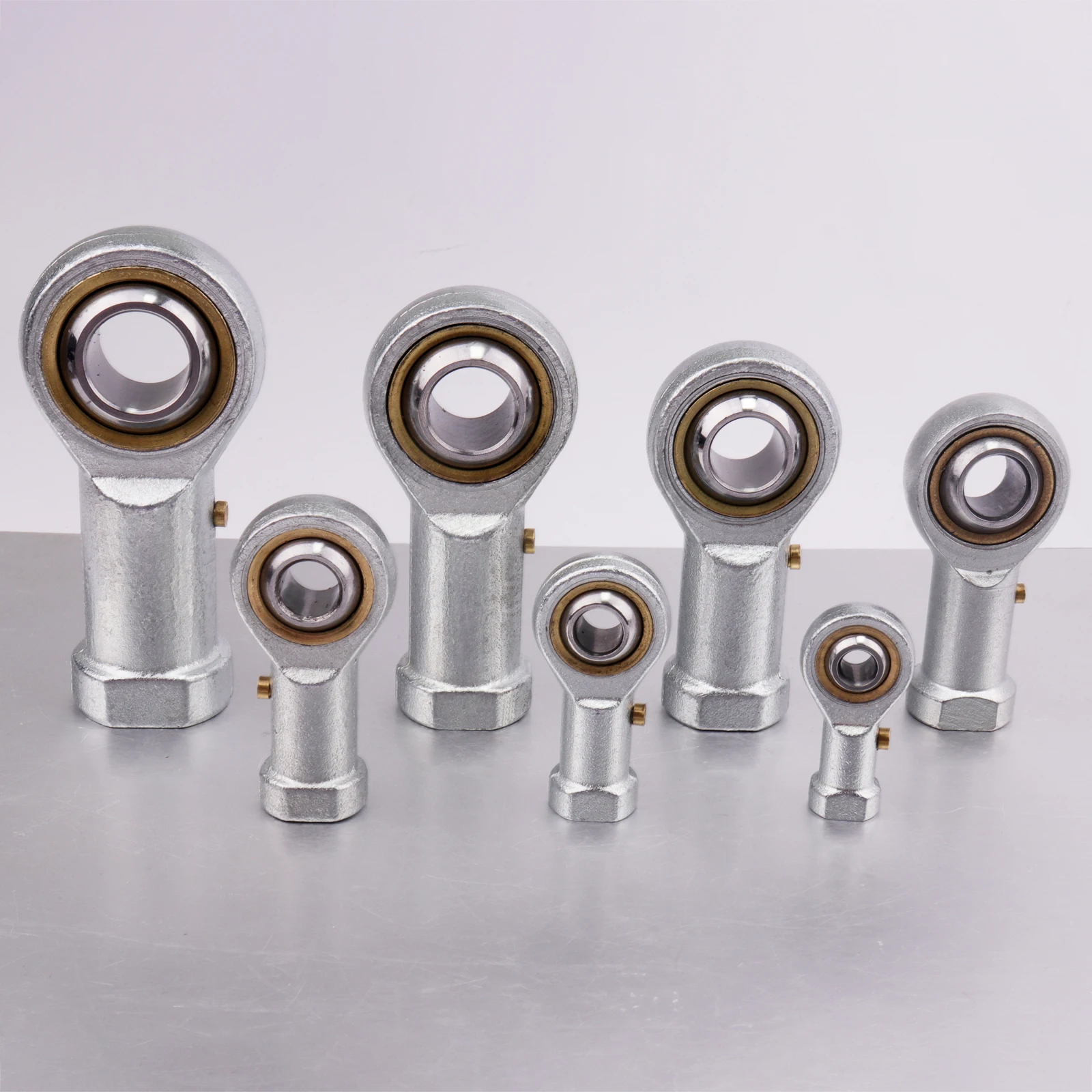 

1PCS PHS Metric Fish Eye Rod Ends Bearing Right Hand Female Thread Ball Joint Bearings M6 M8 M10 M12 M14 M16 M18