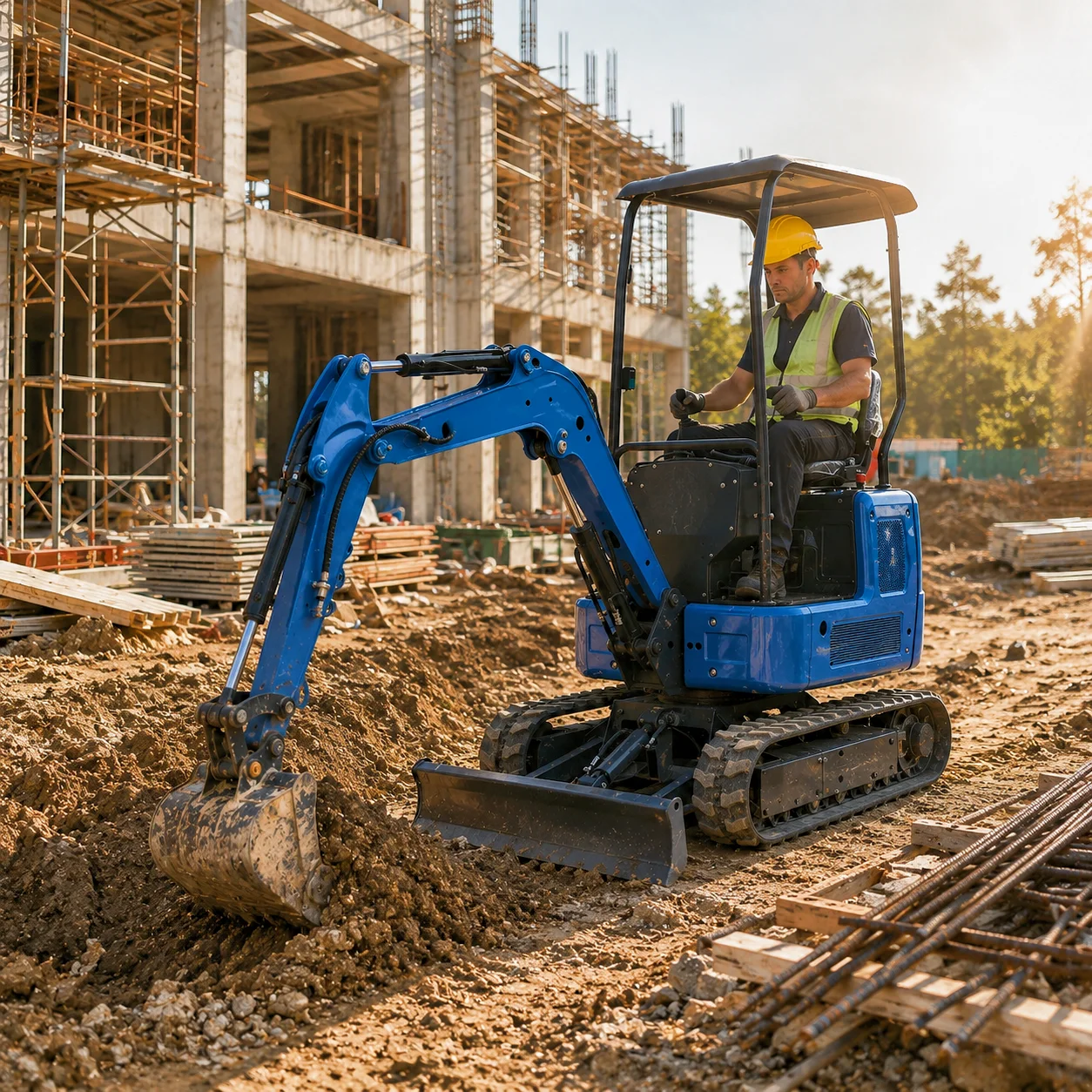 Mini-excavatrice compacte mult - Farming Jobs avis et prix