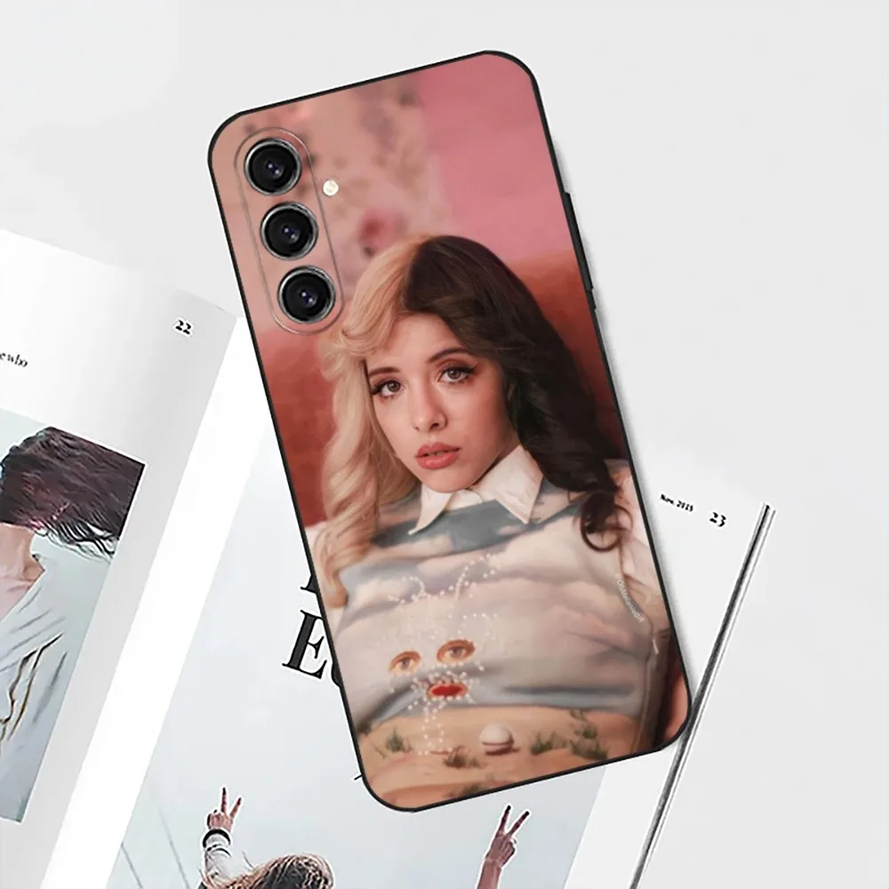 Singer M-Melanie Martinez-S Phone Case For Samsung Galaxy A13,21s,22,31,32,52,53,71,80,91 Black Soft Cover