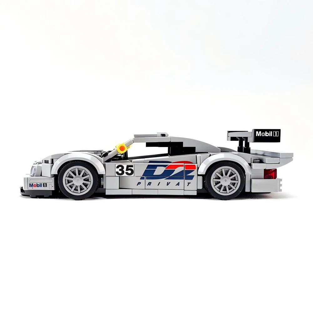 314PCS MOC 24h Race LM 1998 Year Championship Speed Champions Building Blocks Assembling Model Toy Brick Children Birthday Gifts