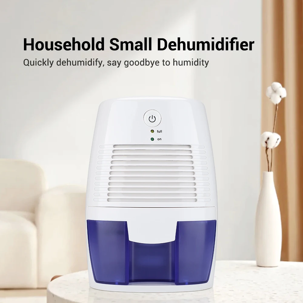 USB Mini Dehumidifier Air Purifier Mute Moisture Absorbers Air Dryer For Home Room Office Kitchen Closet Deodorizer Dryer