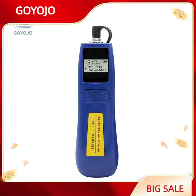 Mini Optische Vermogensmeter Tester Fiber Werksnelheid Handheld