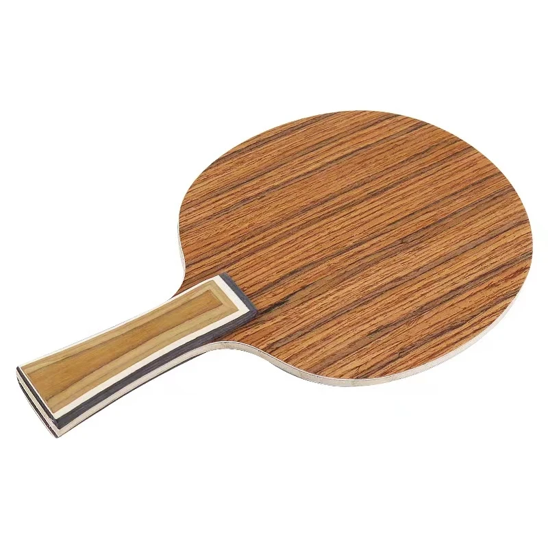 Professional Carbon Fiber Table Tennis Blade Rosewood Table Tennis Racket Base Ping Pong Paddle Offensive Table Tennis Bat 1PCS