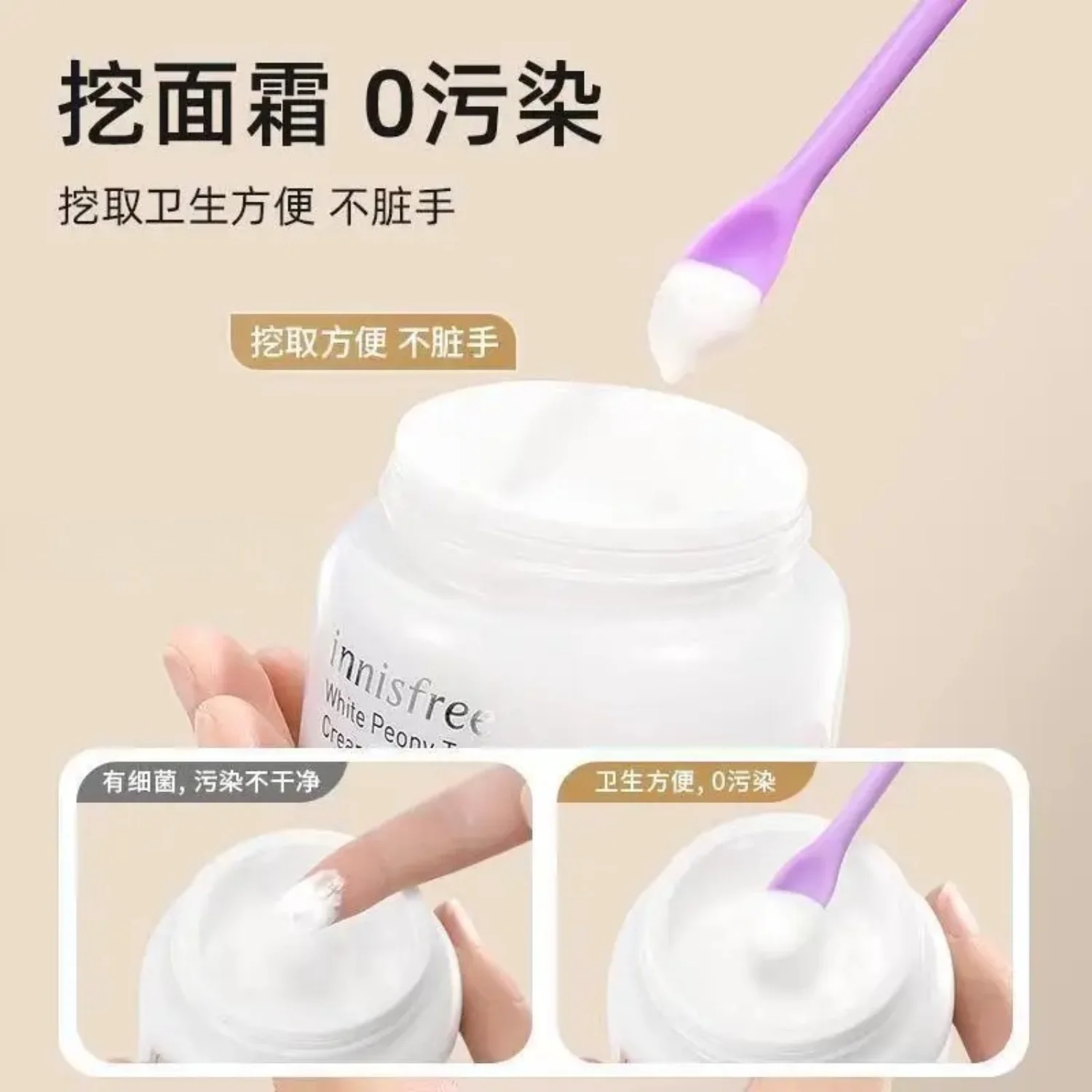 3 قطعة/المجموعة مزدوجة الرأس ملعقة التجميل تطول سيليكون مكشطة لمستحضرات التجميل المربى كريم الأساس خلط عصا أدوات ماكياج