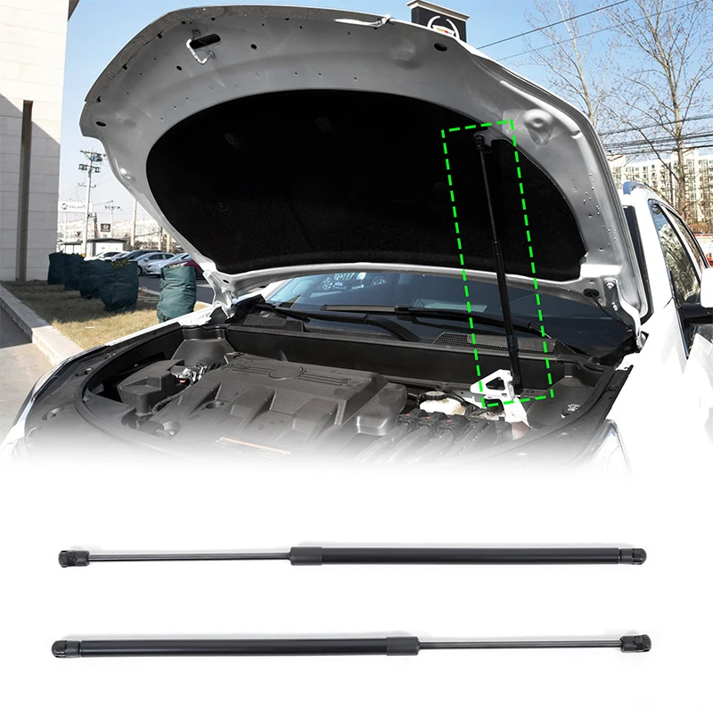 

2004-2015 для Cadillac SRX из углеродистой стали, черный автомобильный передний капот, гидравлический стержень, медленный стержень, поддержка украшения автомобиля, аксессуары, 2 шт.