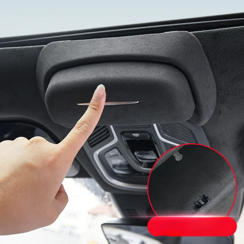 Für GEELY Monjaro KX11 Xingyue L 2024 Gläser Fall Auto Flip Pelz Geändert Teile Dekoration Produkte Daquan Auto Innen Geändert – Detail 3