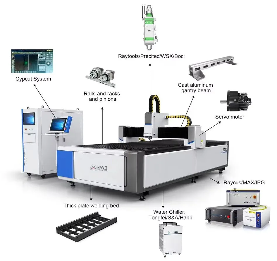 レーザー切断用CNCファイバー,ステンレス鋼金属,高品質,1000w,1500w,2000w,3000w,4000w