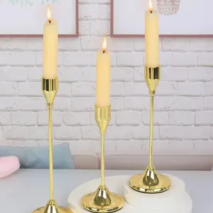 European Style Metal Cunning, Sailing Support, Required Cunning, Candlestick Table, Marriage Fashion, Christmas Table, 3PCs by Set 12 MAIN SALES CUNCHER - №5