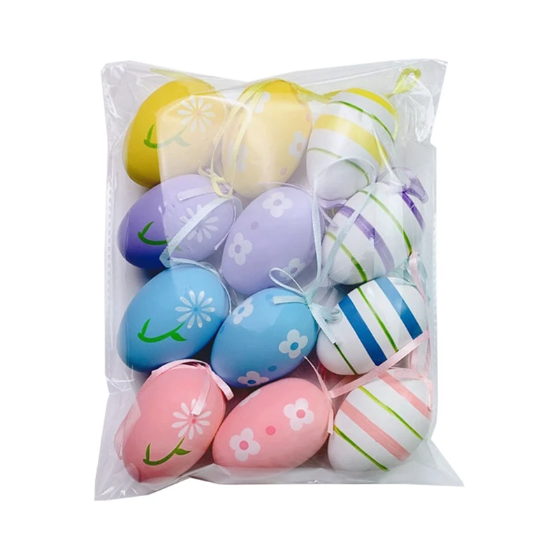 Easter DIY Hand-Painted Eggs Kindergarten Coloring Toys Simulation Eggs Coloring Eggs