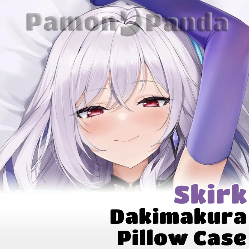 Skirk Dakimakura Genshin Impact Game Pillowcase Hugging Full Body Sexy Pillow Case Cushion Cover Home Bedding Decor Otaku Gift